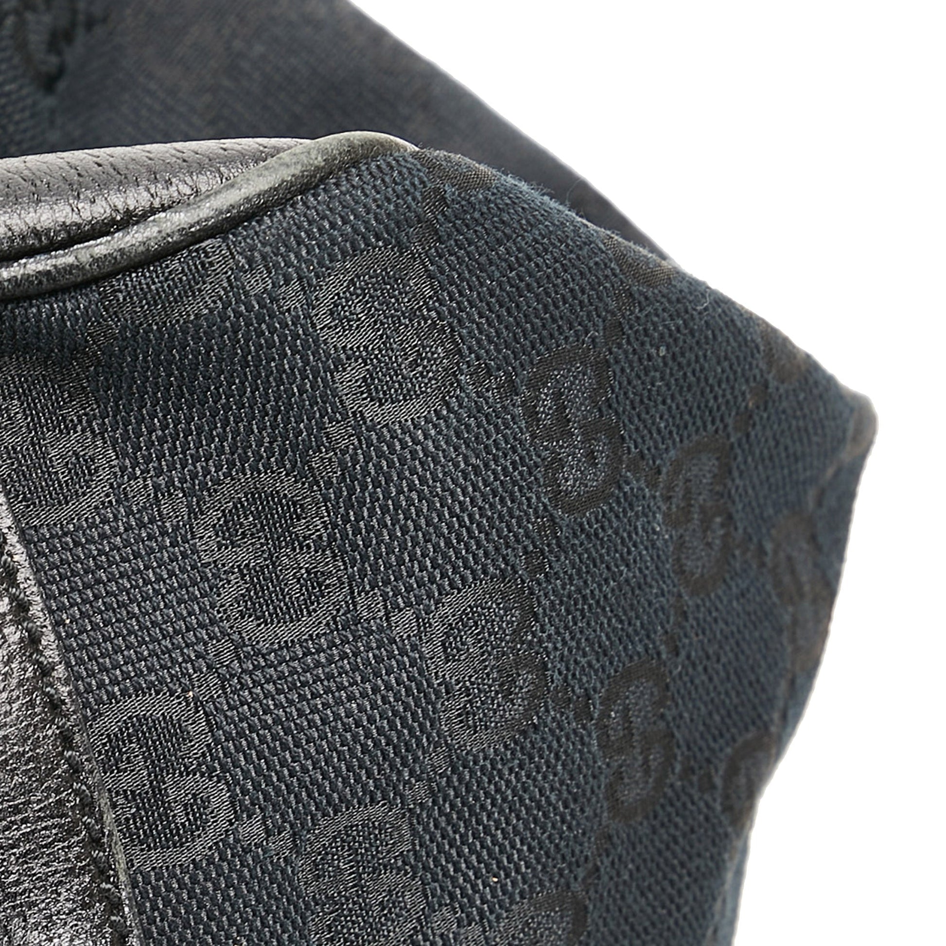 Gucci Princy Leather Canvas Tote Style 3