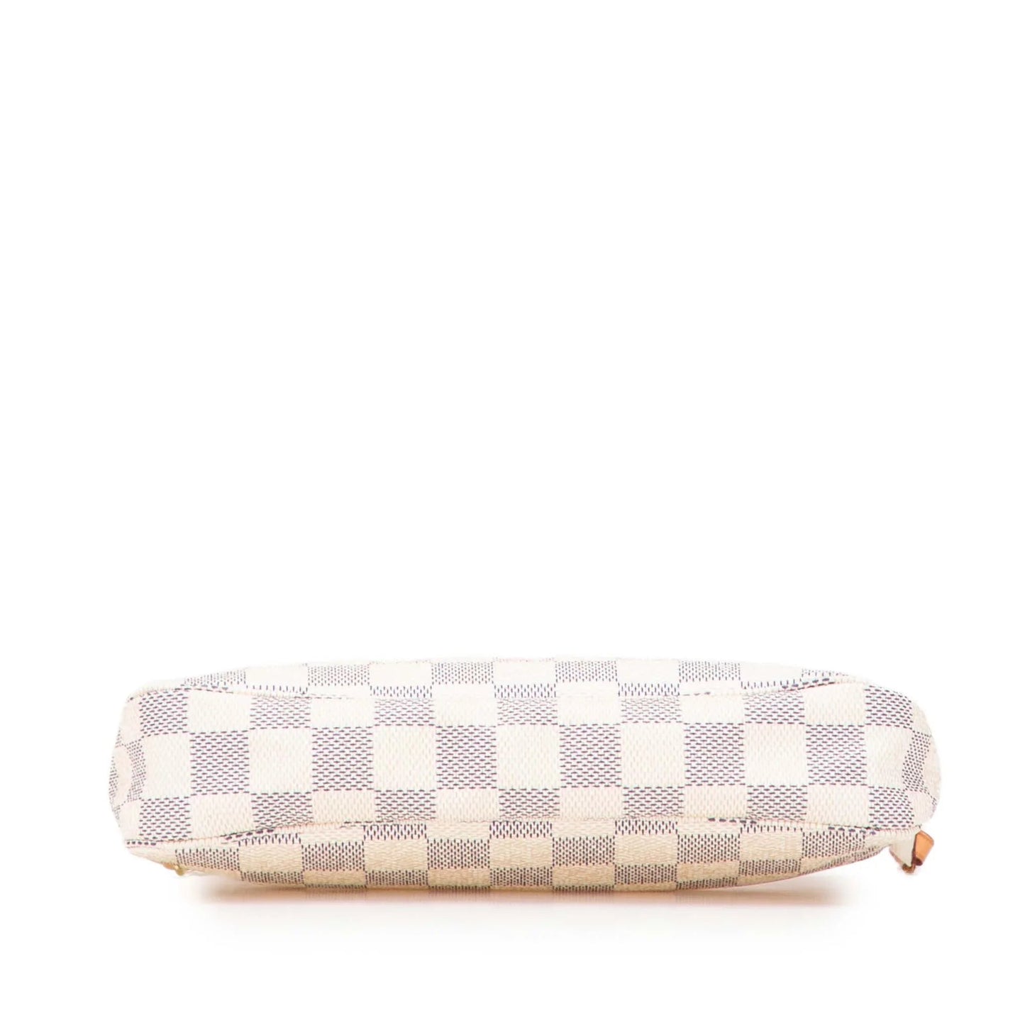 White Louis Vuitton Damier Azur Pochette Accessoires Shoulder Bag