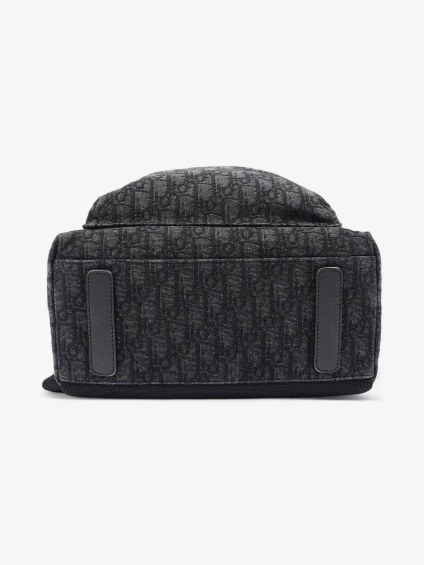 Christian Dior Trotter Backpack Black Oblique Canvas