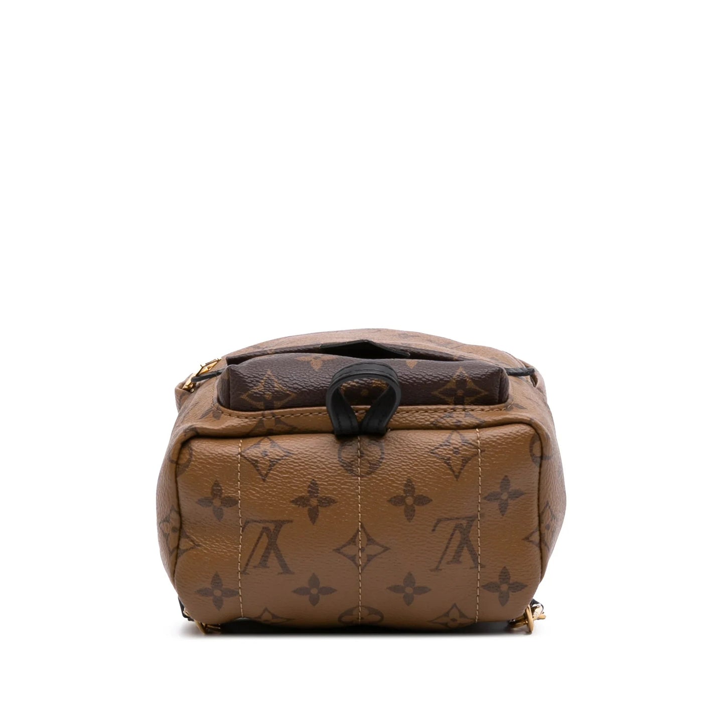 Brown Louis Vuitton Monogram Reverse Mini Palm Springs Backpack