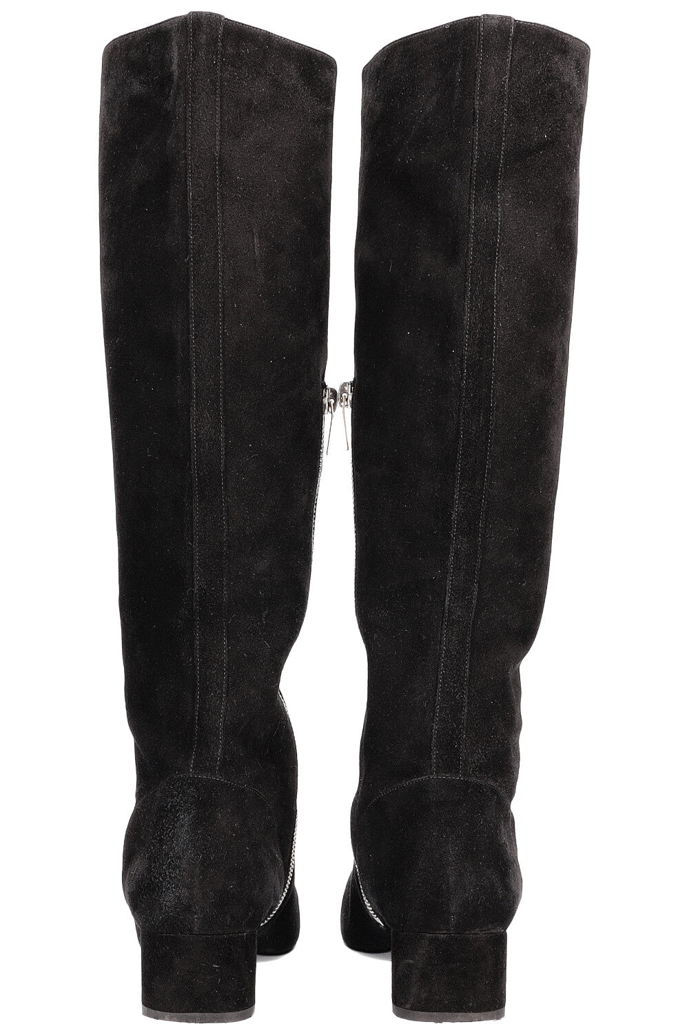 SAINT LAURENT Boots Suede Black
