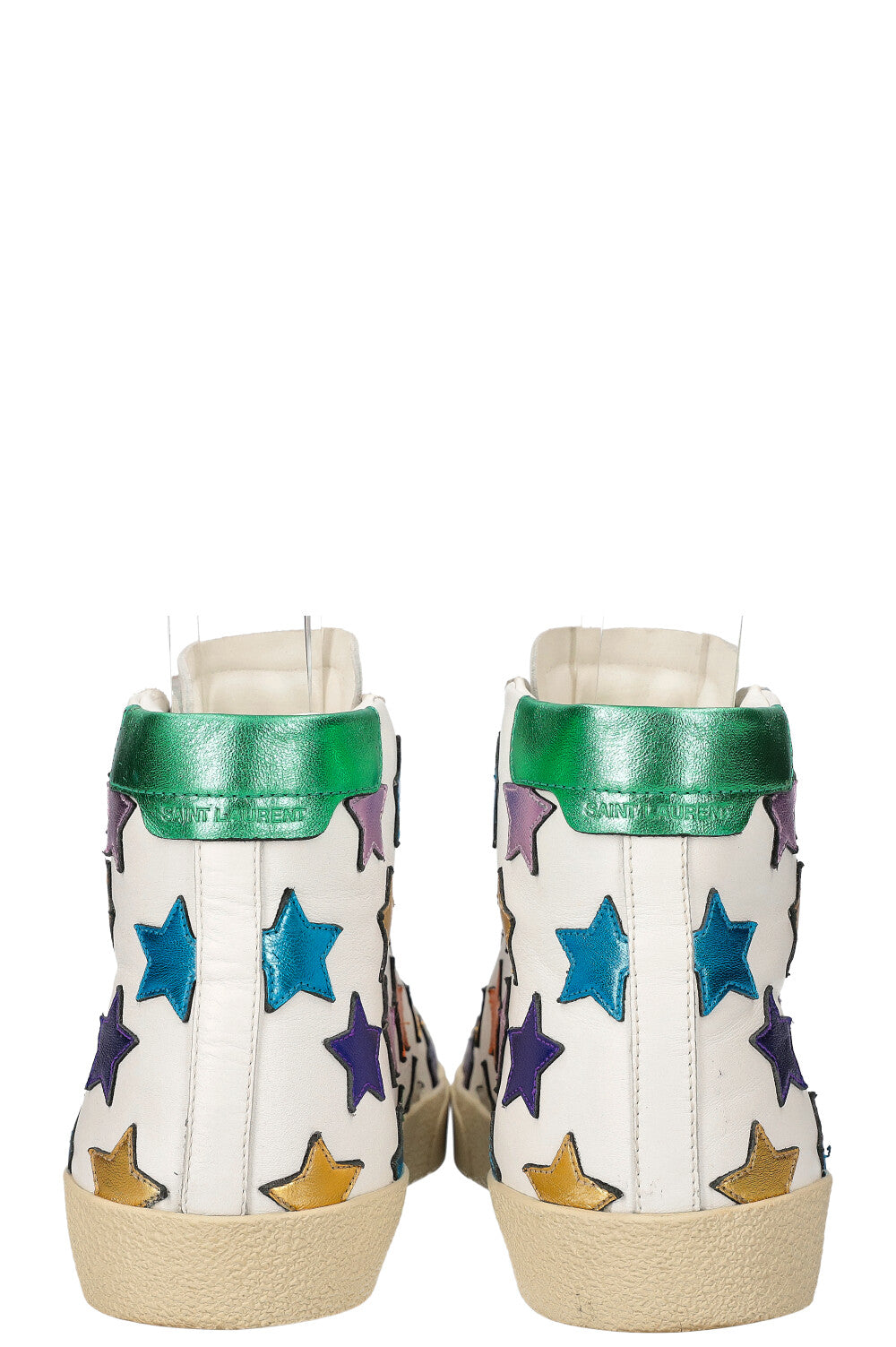 SAINT LAURENT High Top Sneakers Stars