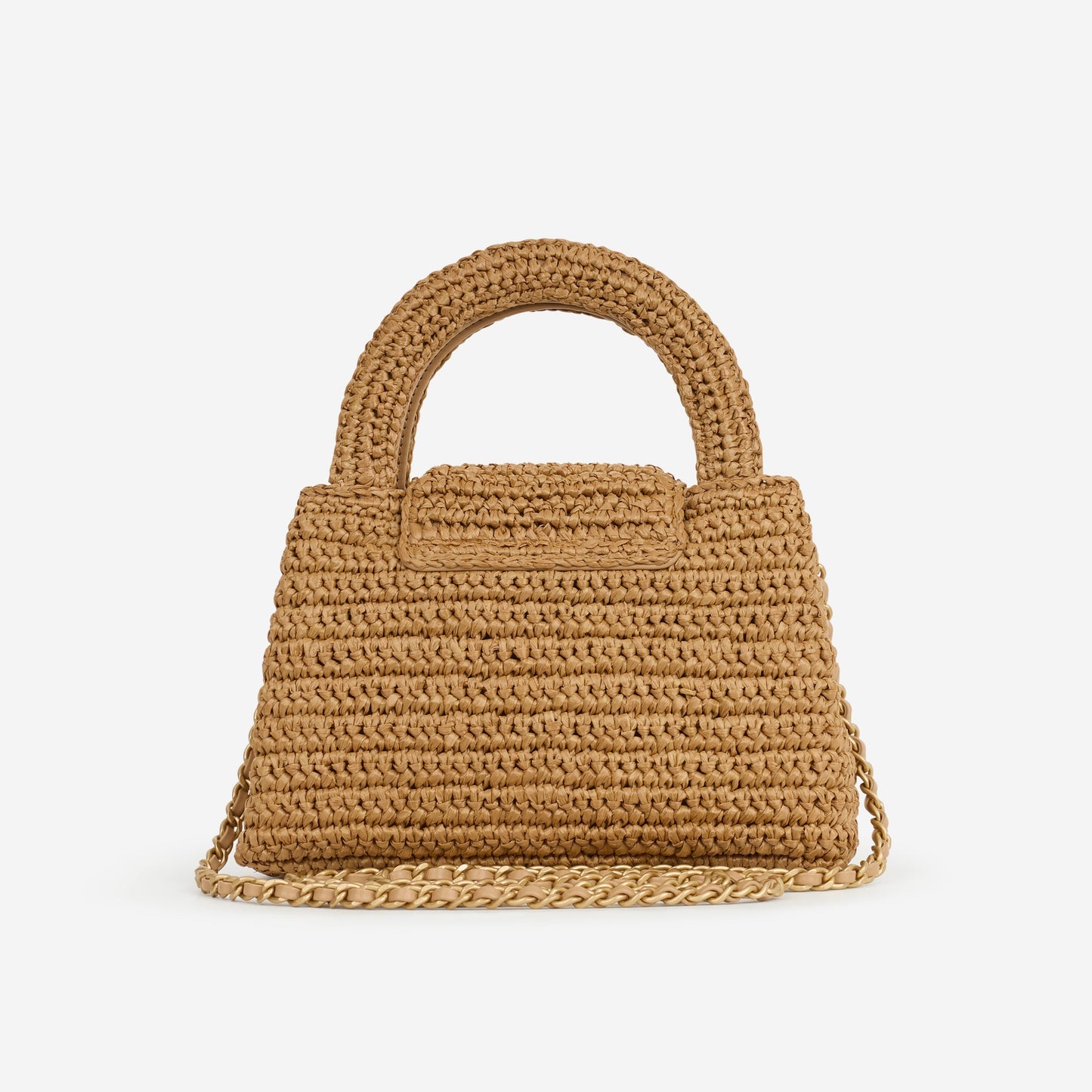 Chanel Small Kelly Re-Edition - Braided Raffia | Gold Hardware