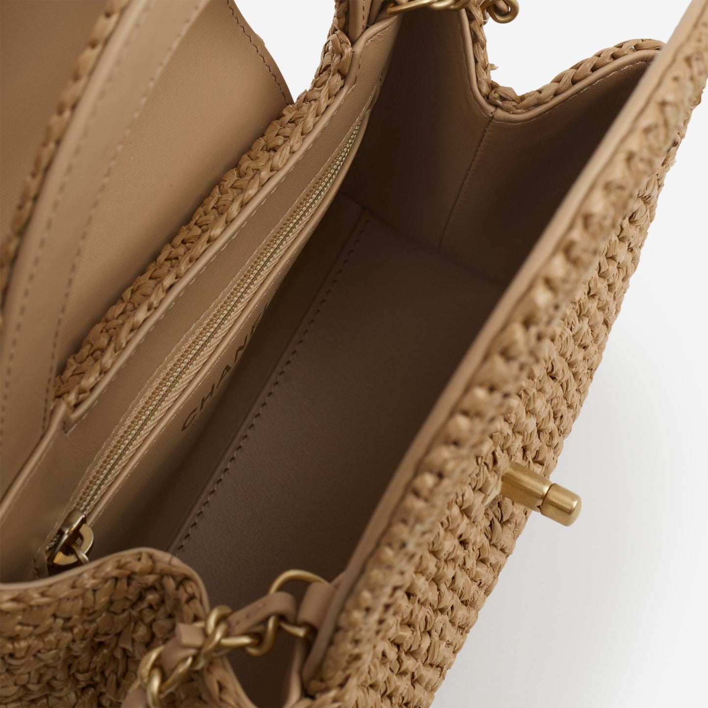 Chanel Small Kelly Re-Edition - Braided Raffia | Gold Hardware