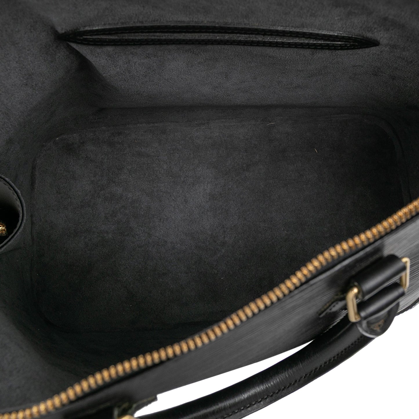 Black Louis Vuitton Epi Alma PM Handbag