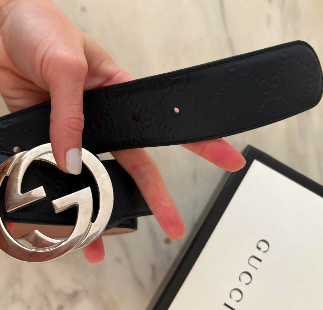 MenÂs Gucci Belt