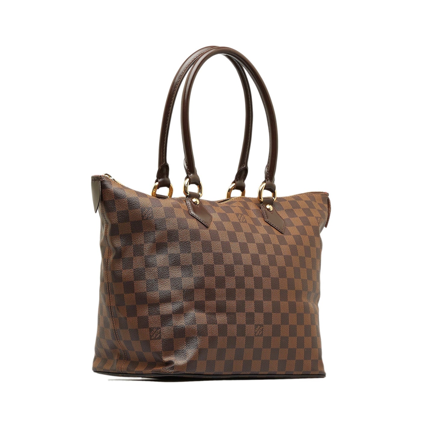 LOUIS VUITTON Damier Ebene Saleya MM Tote Bag