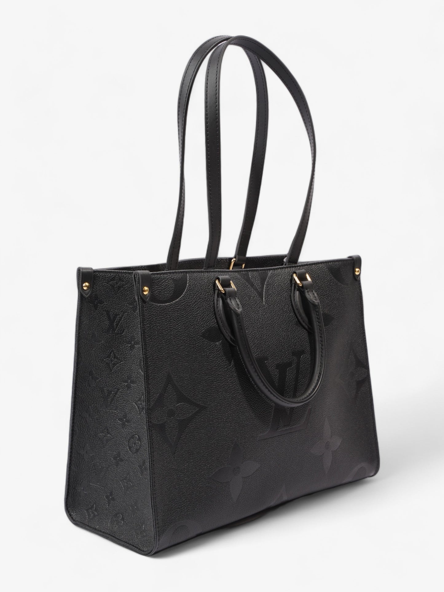 Louis Vuitton Onthego MM Black Empreinte Leather