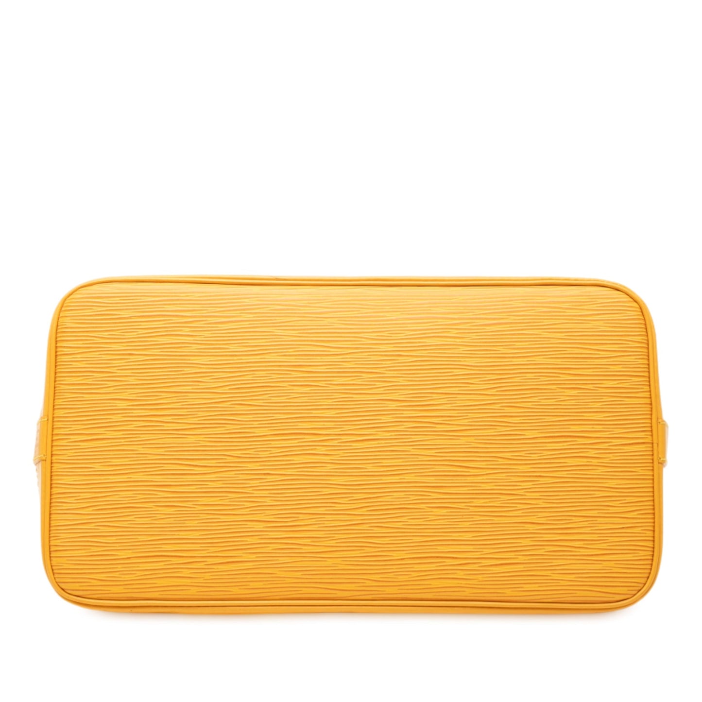 Yellow Louis Vuitton Epi Alma PM Handbag