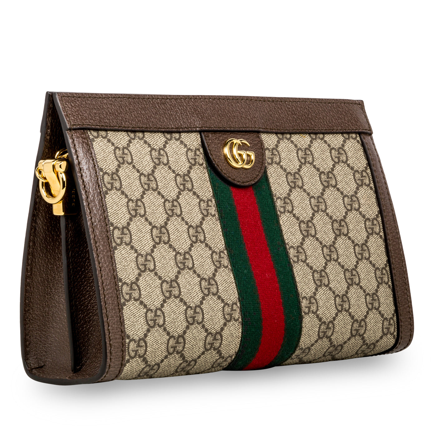 Gucci Monogram Chain Leather Shoulder Bag