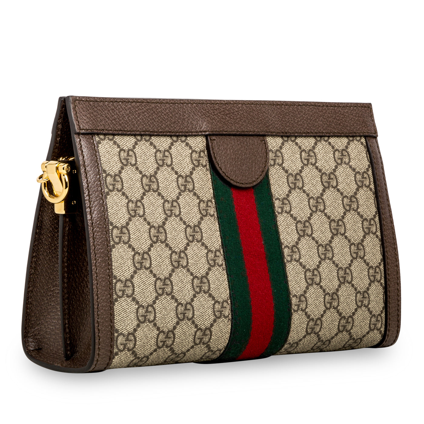 Gucci Monogram Chain Leather Shoulder Bag