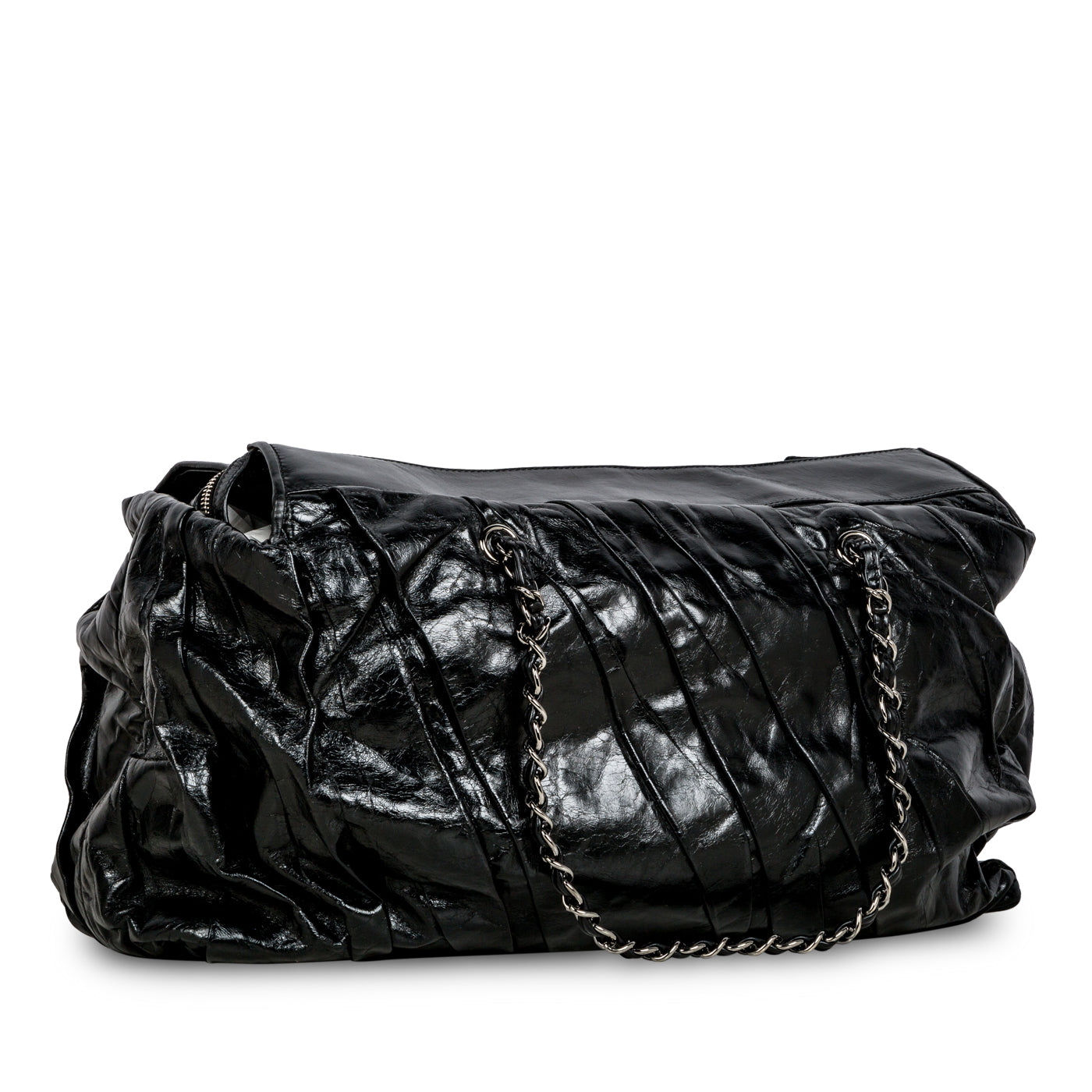 Chanel XL Distressed Shopping Tote