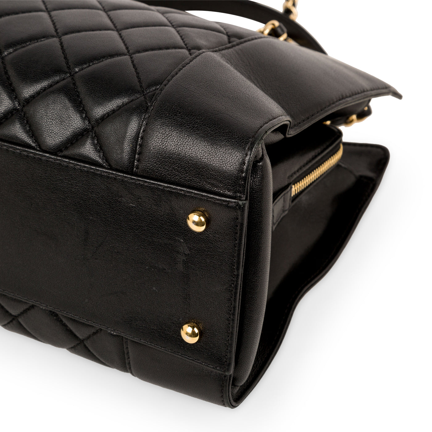 Chanel Quilted Shopper Tote