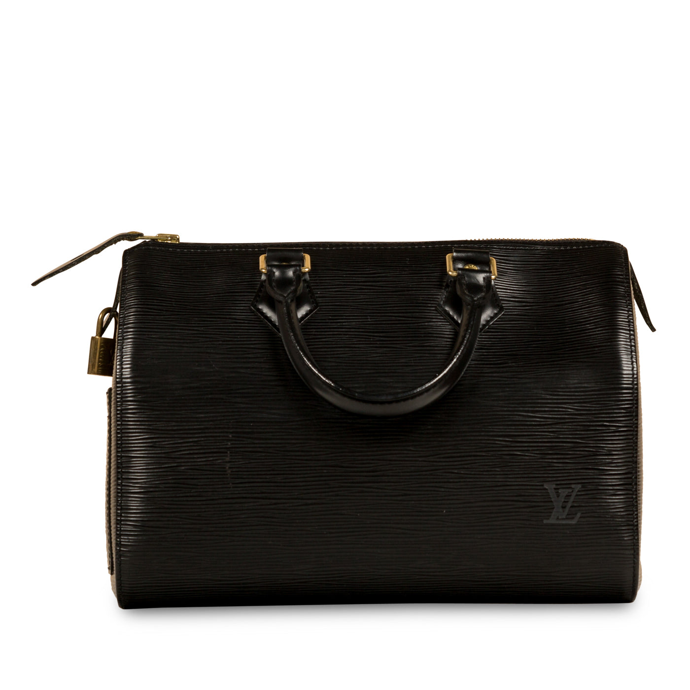 Louis Vuitton - Speedy 28 Vintage  Black Epi Tote