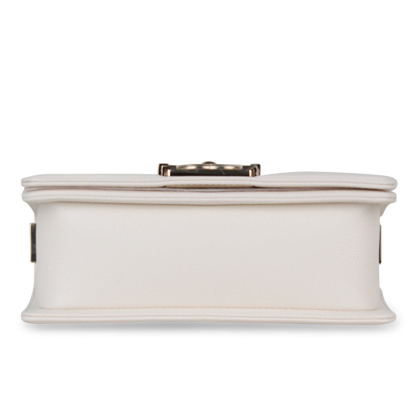Chanel White Boy Bag - Small