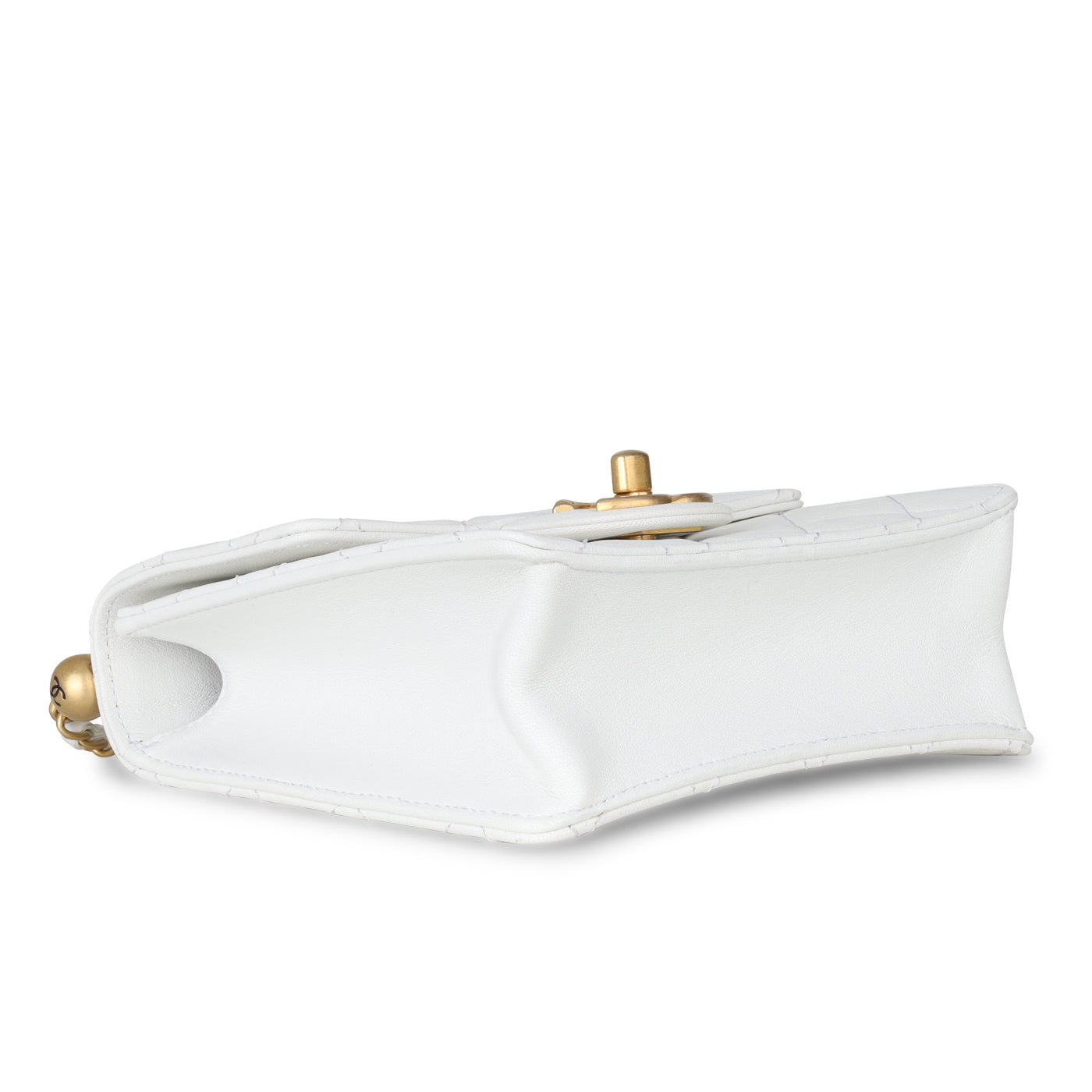 Chanel Vertical Pearl Flap Bag