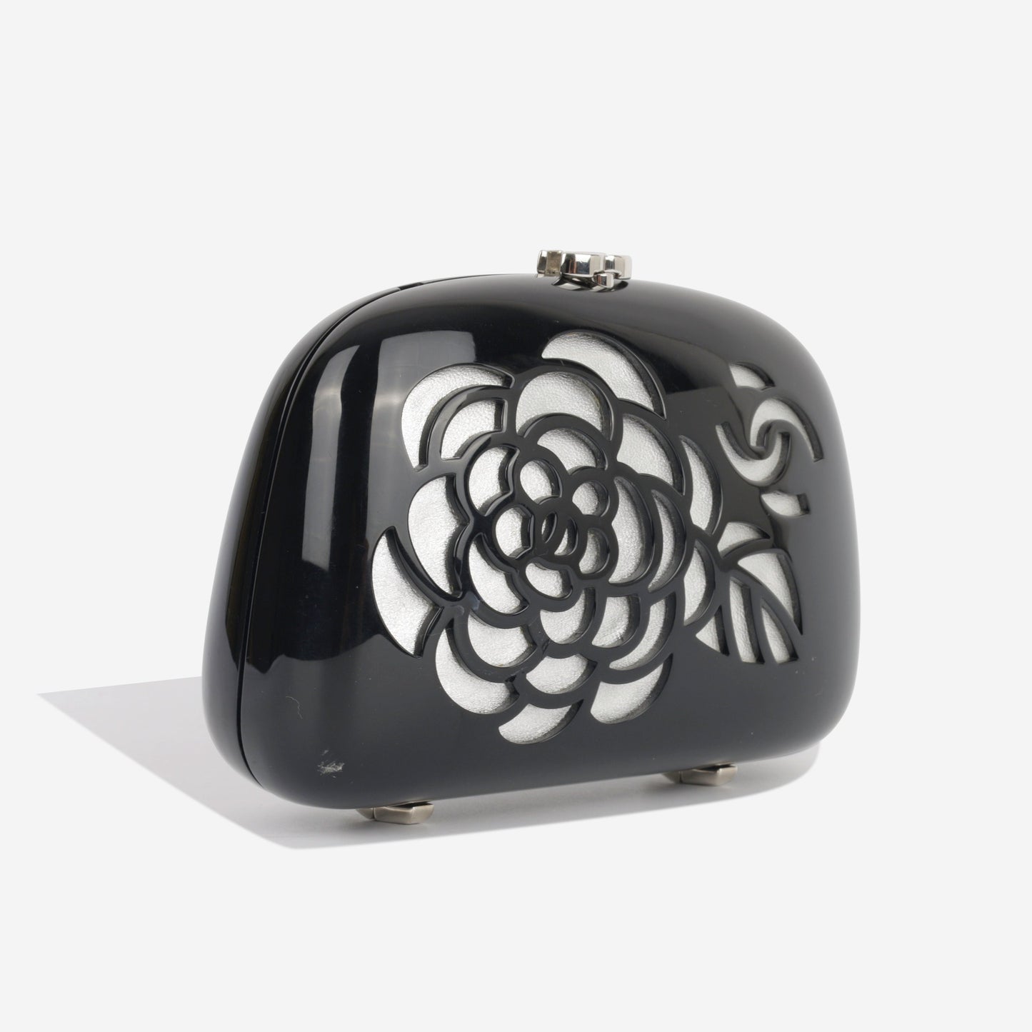 Chanel  Camellia Minaudière Clutch