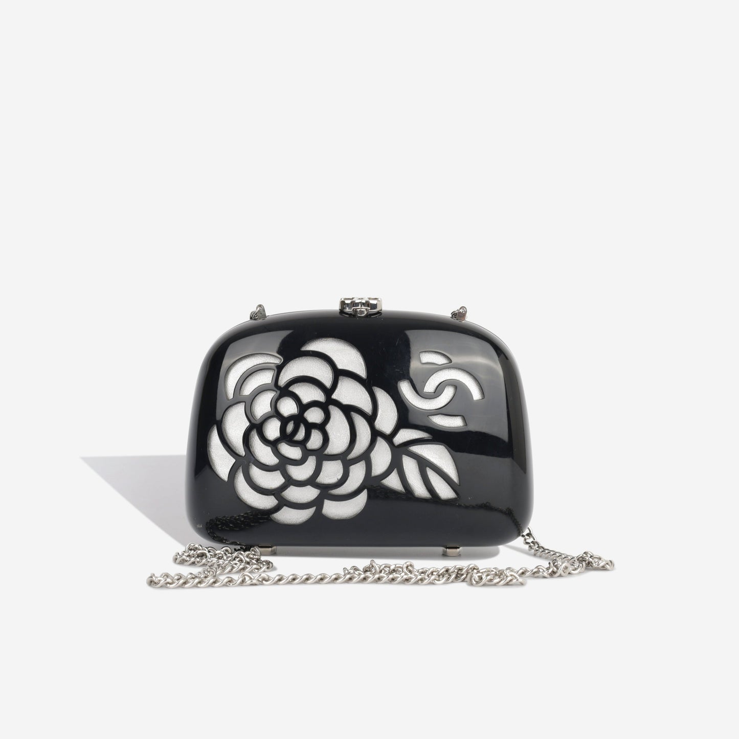 Chanel  Camellia Minaudière Clutch