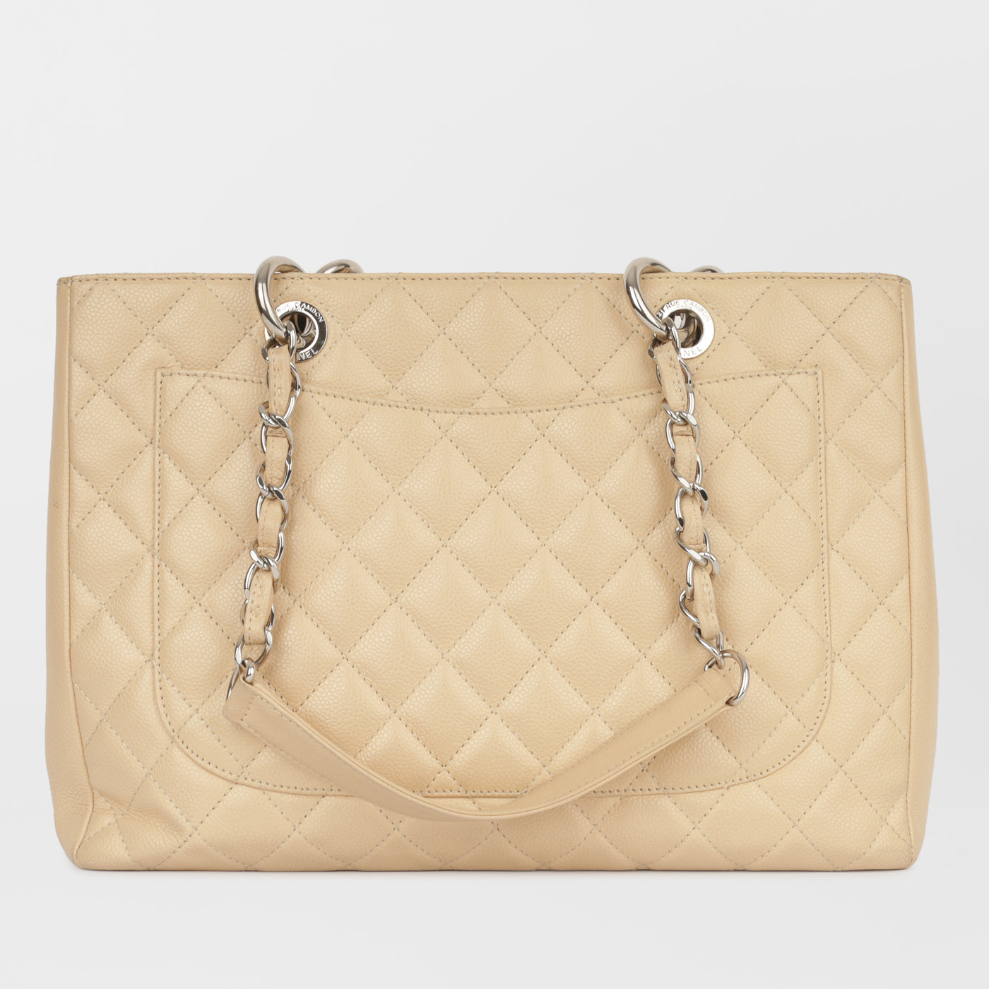 Chanel GST - Beige Caviar