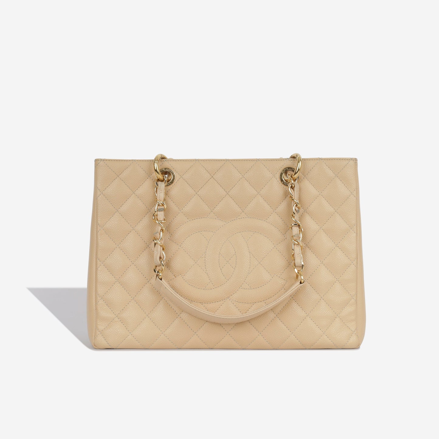 Chanel GST - Beige Caviar
