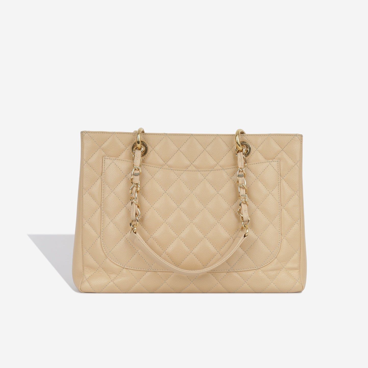 Chanel GST - Beige Caviar