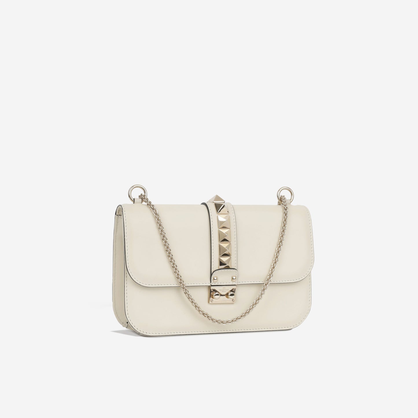 Valentino Medium Lock Rockstud Crossbody