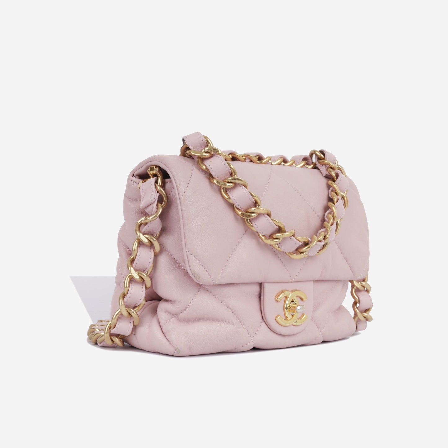 Chanel Seasonal Square Flap - Pink Lambskin