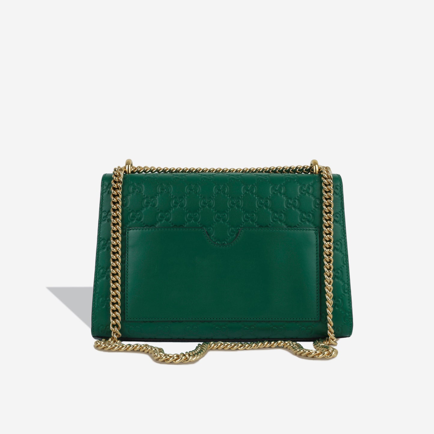Gucci Monogram Chain Leather Crossbody