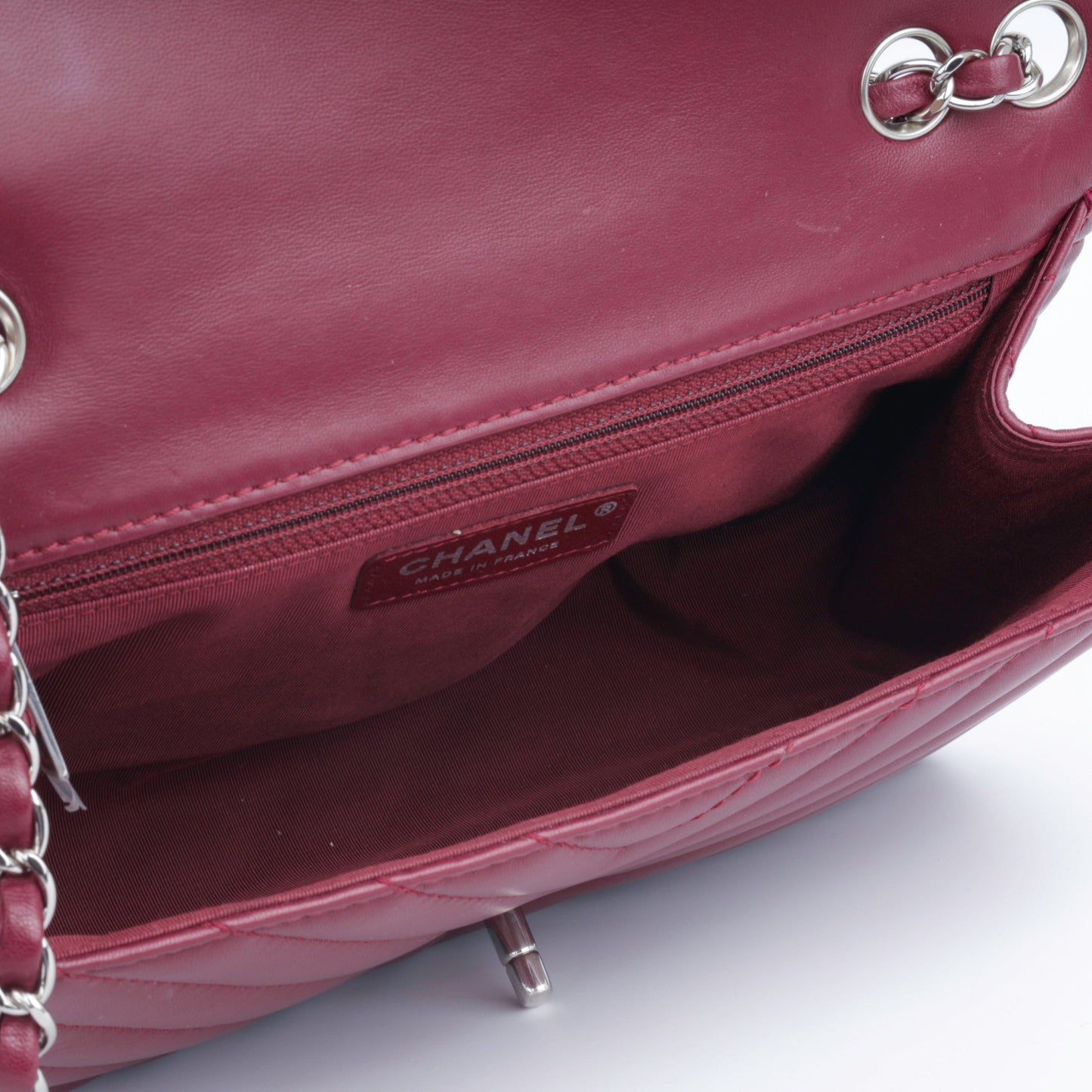 Chanel Chevron Statement Flap Bag