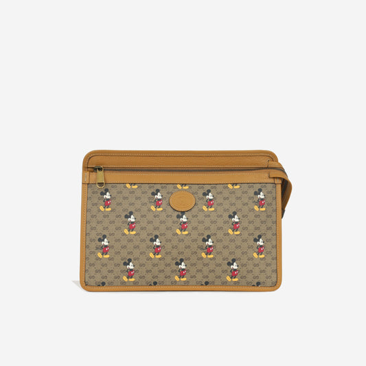 Gucci Monogram Leather Mini Shoulder Bag