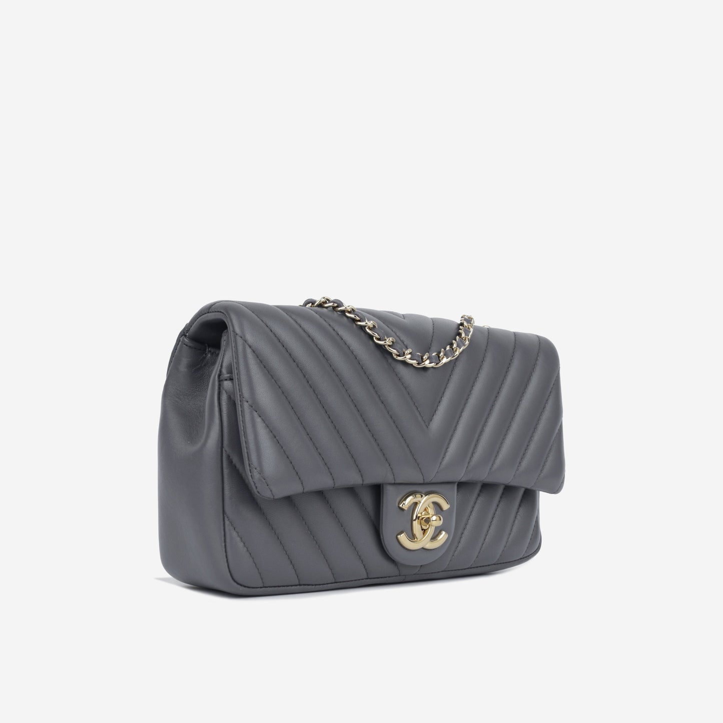 Chanel Small Classic Chevron Flap