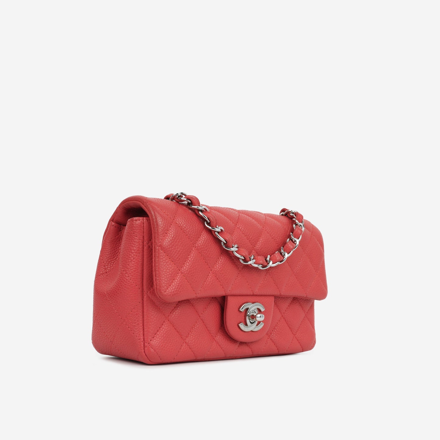 Chanel Mini Rectangular - Pink / Red