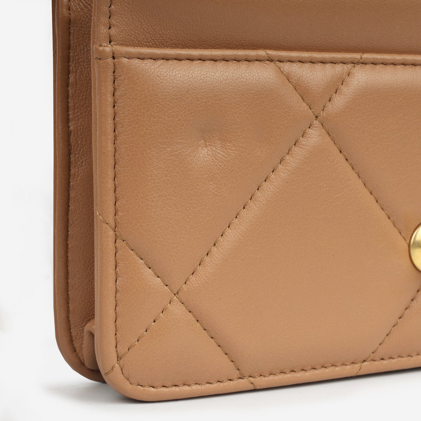 Chanel 19 WOC - Caramel Lambskin
