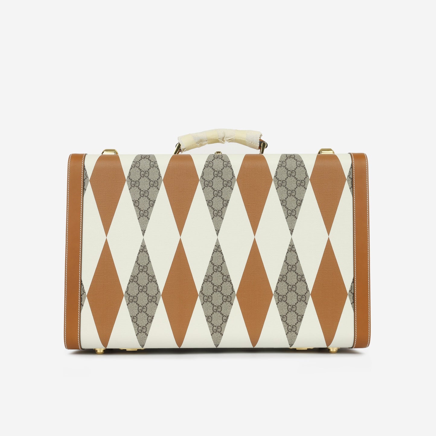 Gucci Medium Savoy Trunk - Rhombus GG Canvas