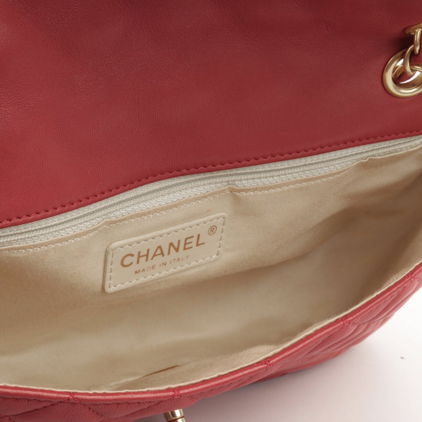 Chanel Valentine Charm Chain Flap