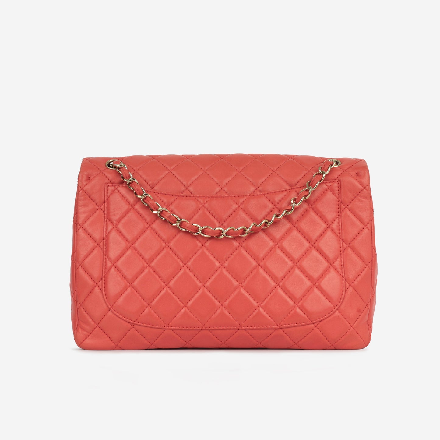 Chanel XL Maxi Flap - Coral