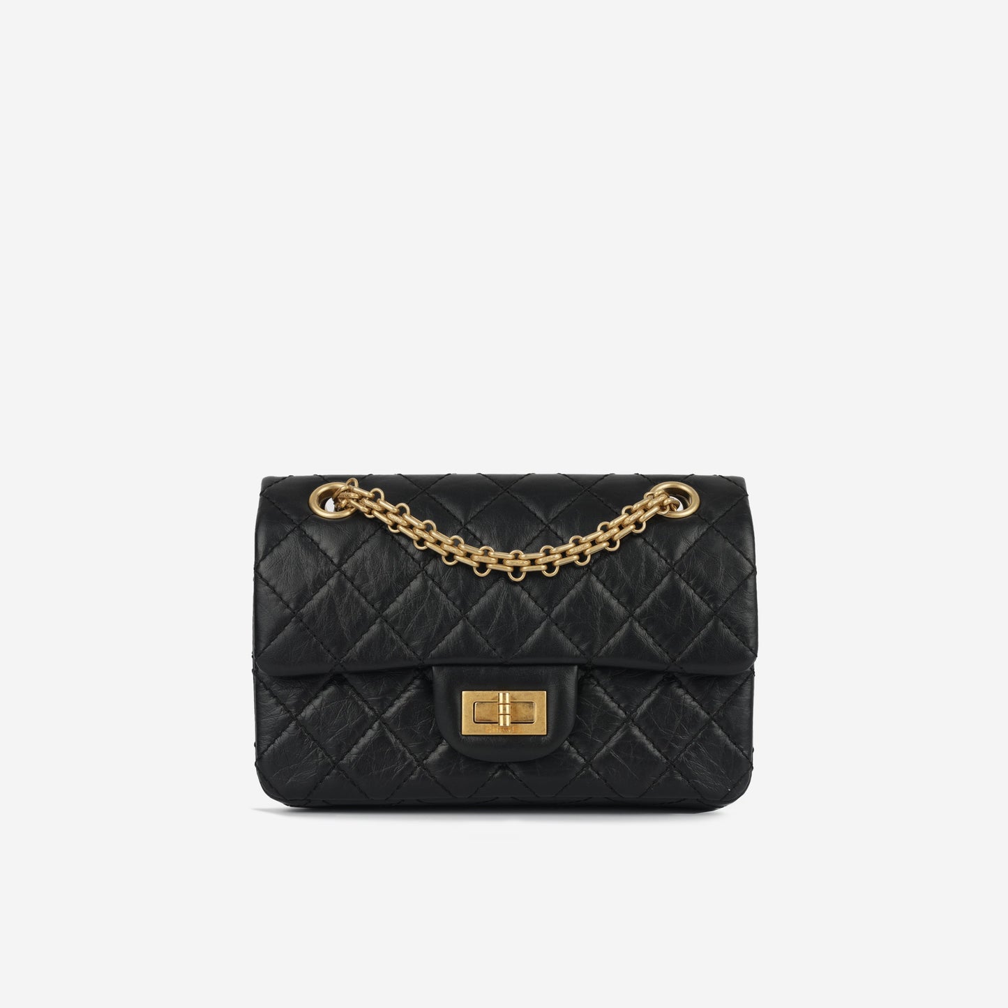 Chanel 2.55 Reissue 224 - Black aged