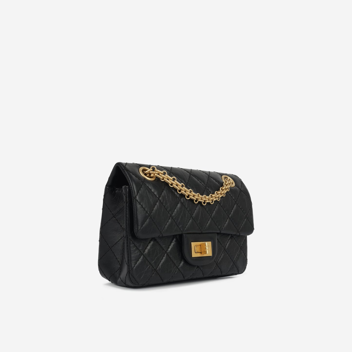 Chanel 2.55 Reissue 224 - Black aged