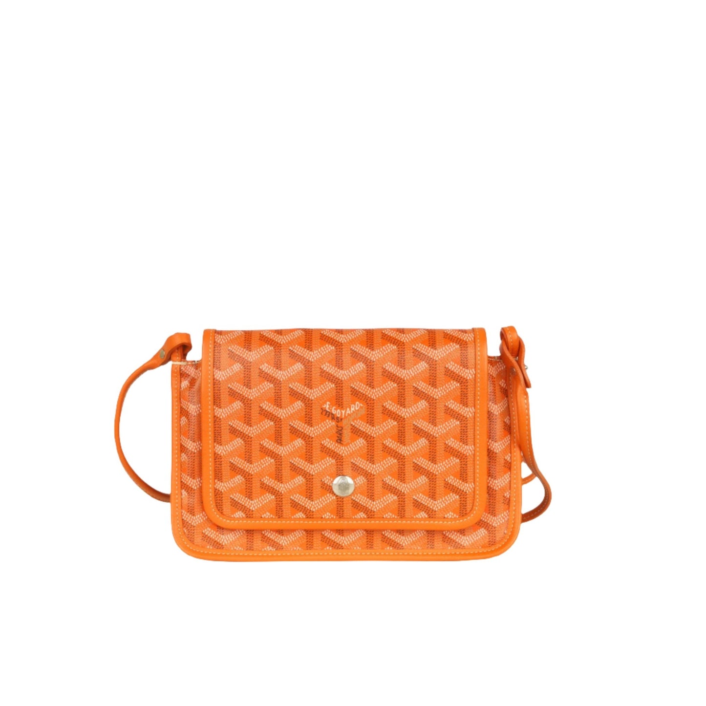 Goyard Plumet Pocket Wallet Crossbody - Orange (NWT)
