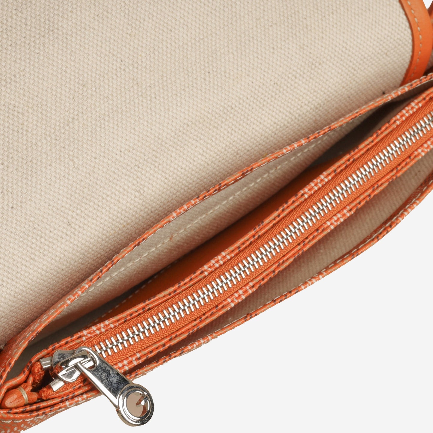 Goyard Plumet Pocket Wallet Crossbody - Orange (NWT)