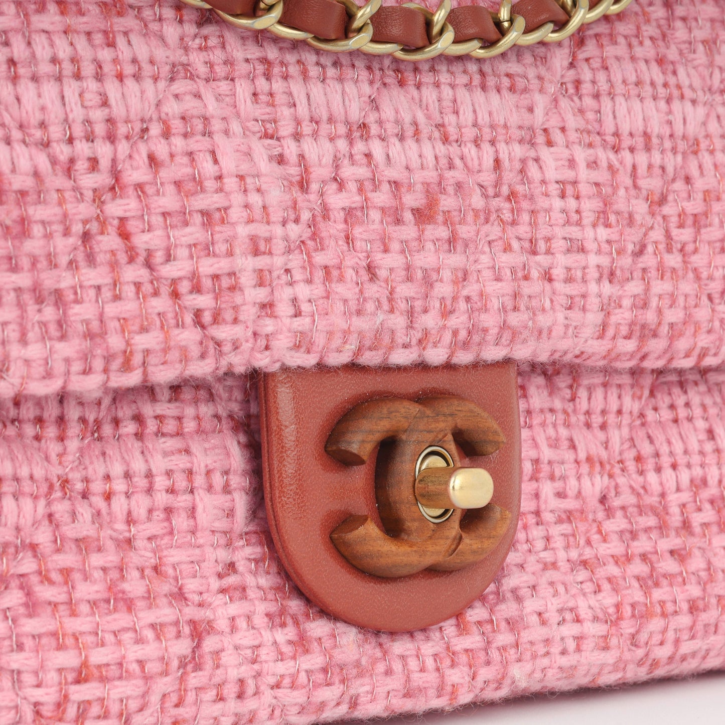 Chanel Small Knock On Wood Flap