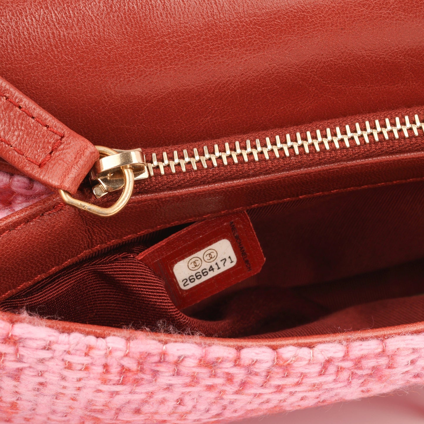 Chanel Small Knock On Wood Flap