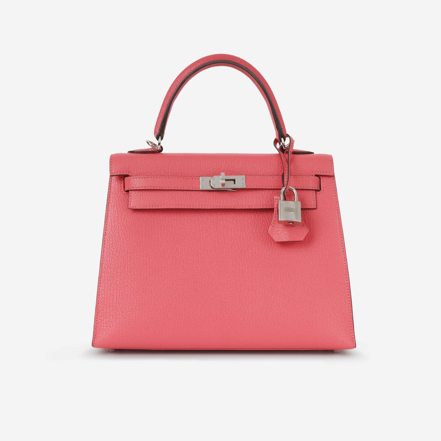 Hermès Kelly 25 - Rose Lipstick Chevre | Palladium Hardware