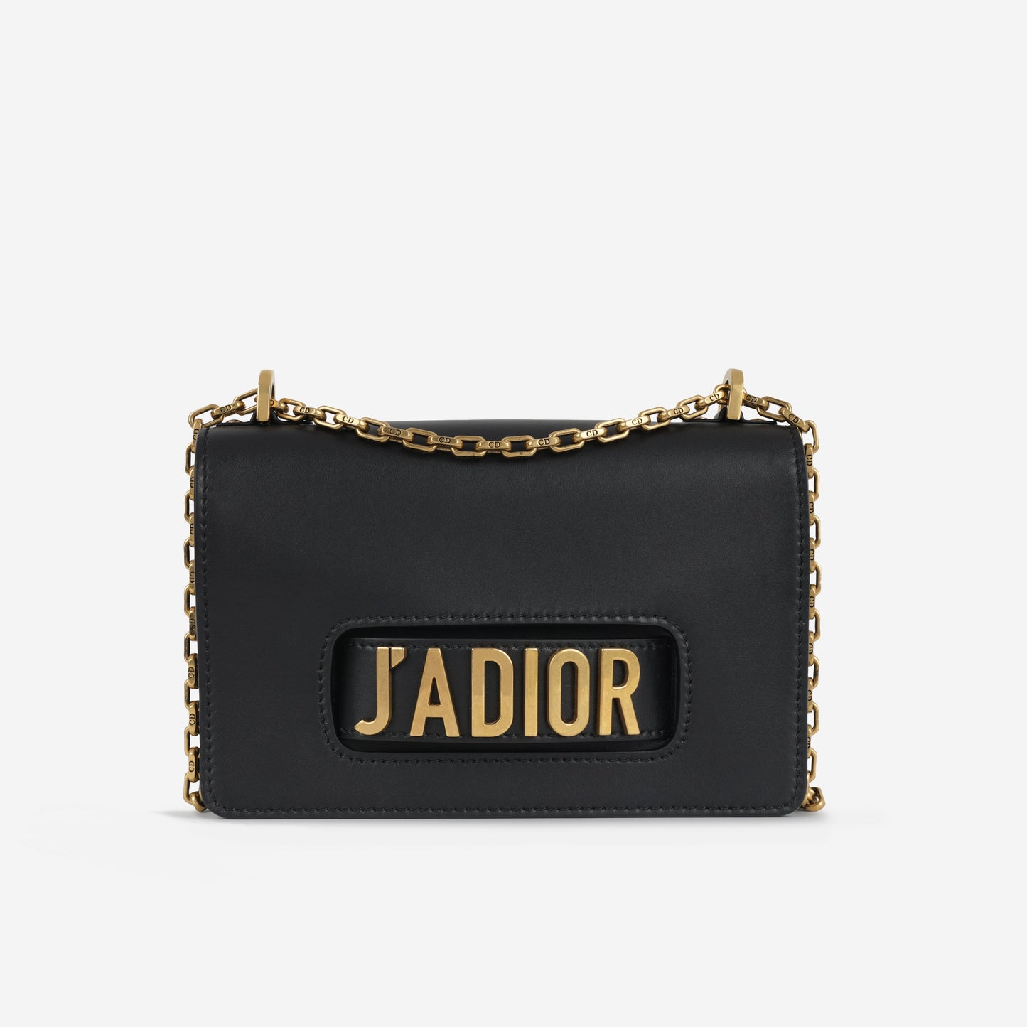 Dior J’adior Flap Bag - Black Calfskin | Gold Hardware