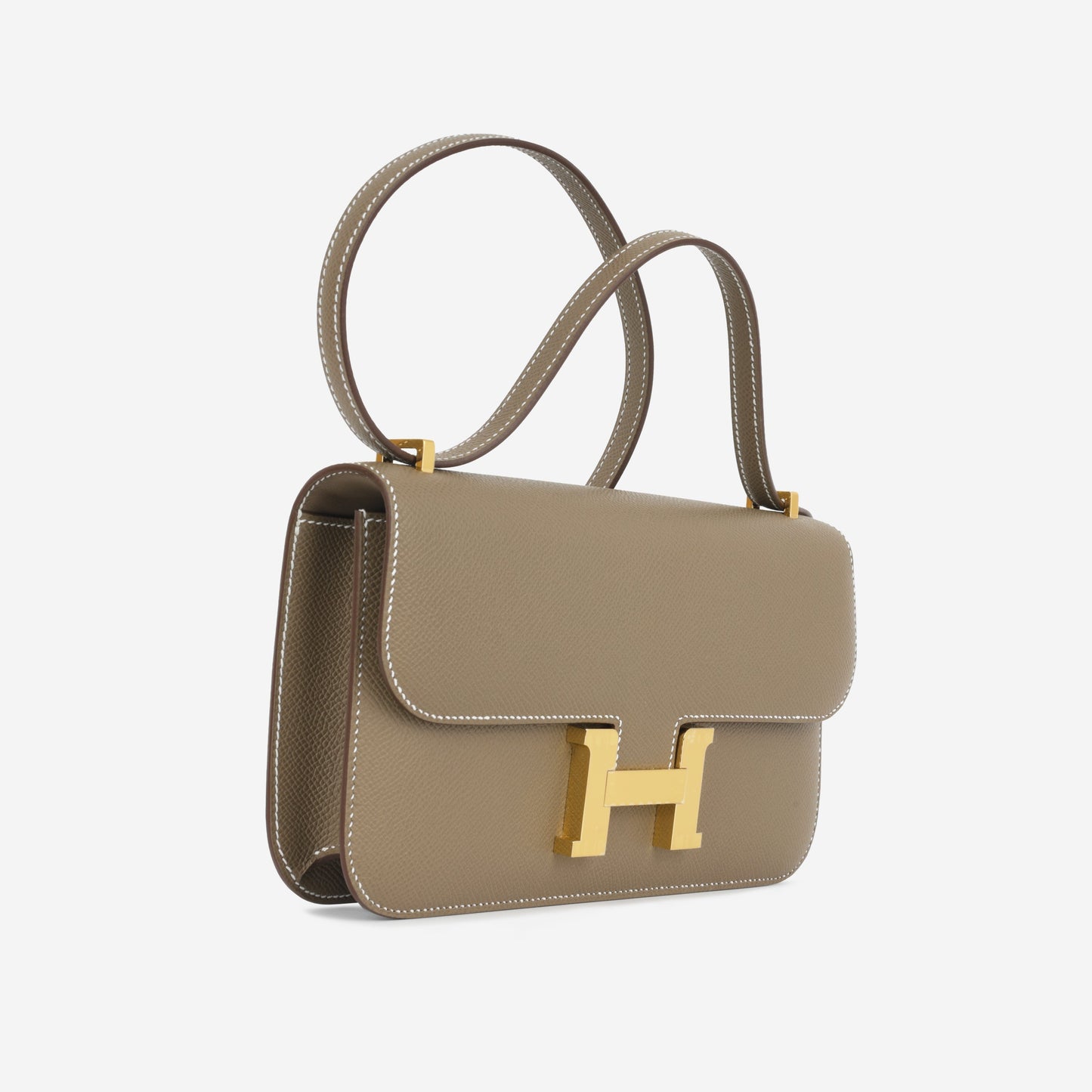 Hermès Constance Elan - Etoupe Epsom | Gold Hardware