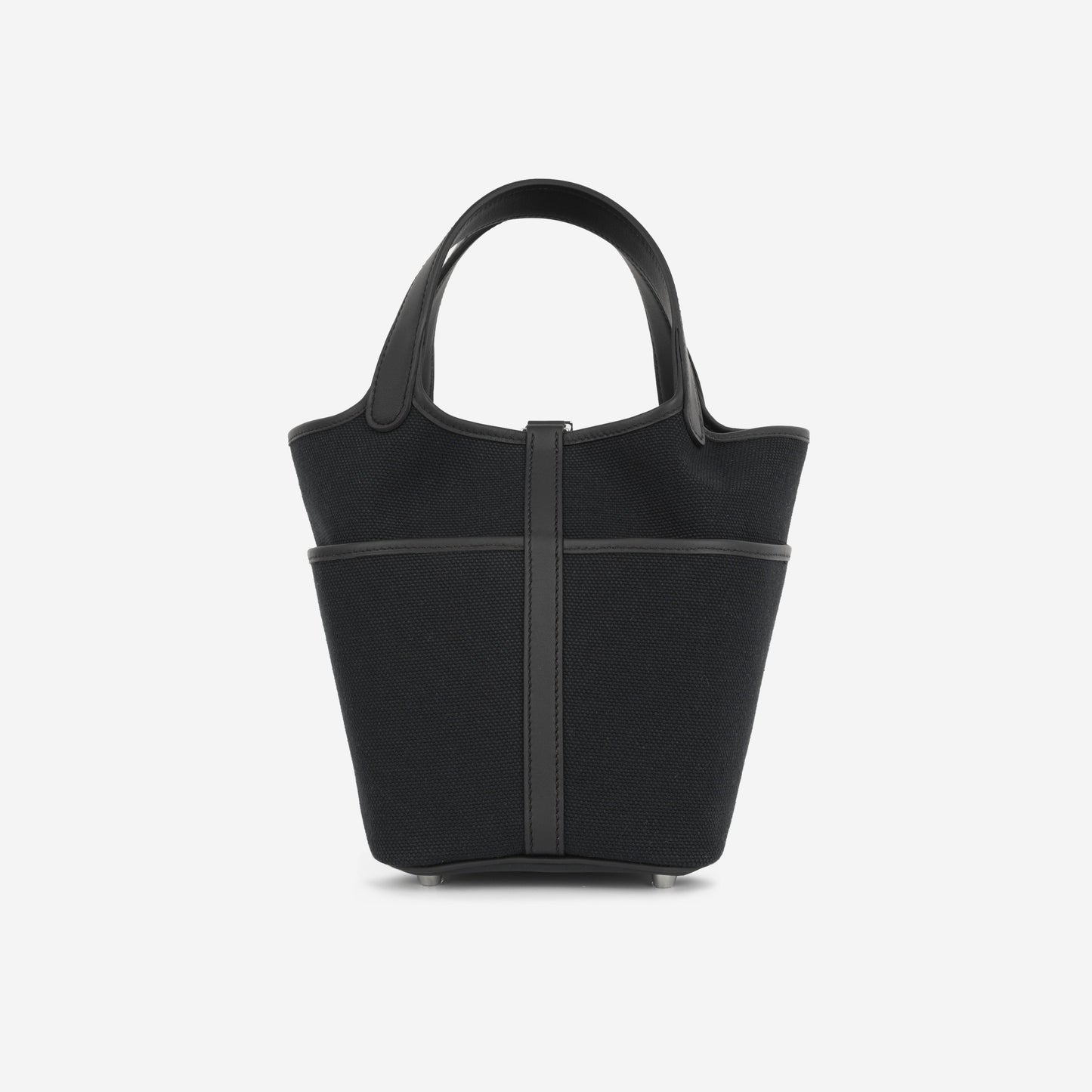 Hermès Picotin 18 Cargo - Noir Canvas / Swift | Palladium Hardware