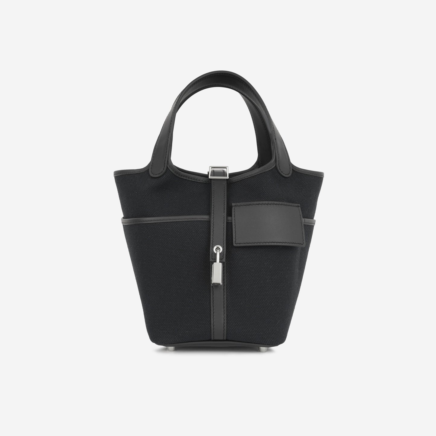Hermès Picotin 18 Cargo - Noir Canvas / Swift | Palladium Hardware