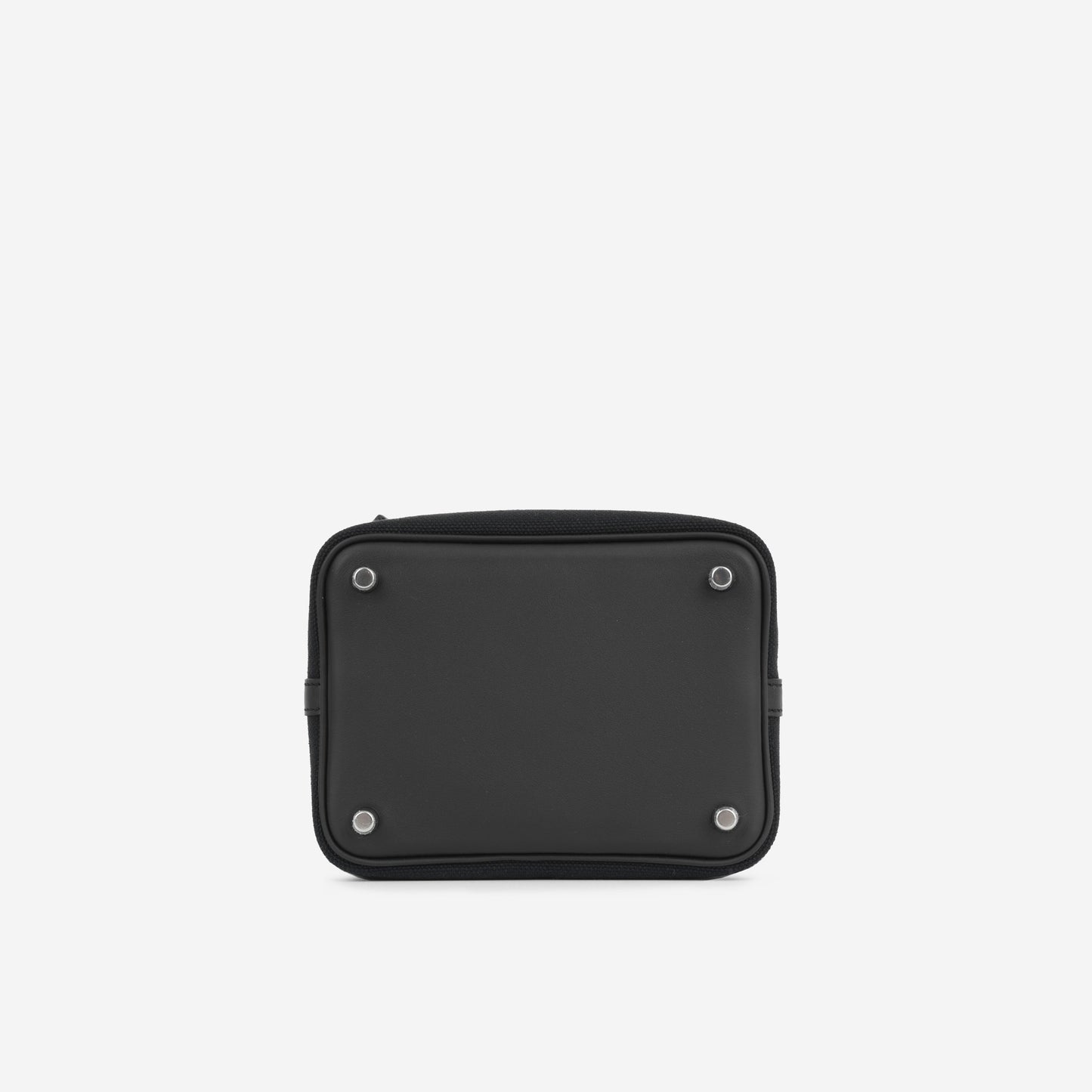 Hermès Picotin 18 Cargo - Noir Canvas / Swift | Palladium Hardware