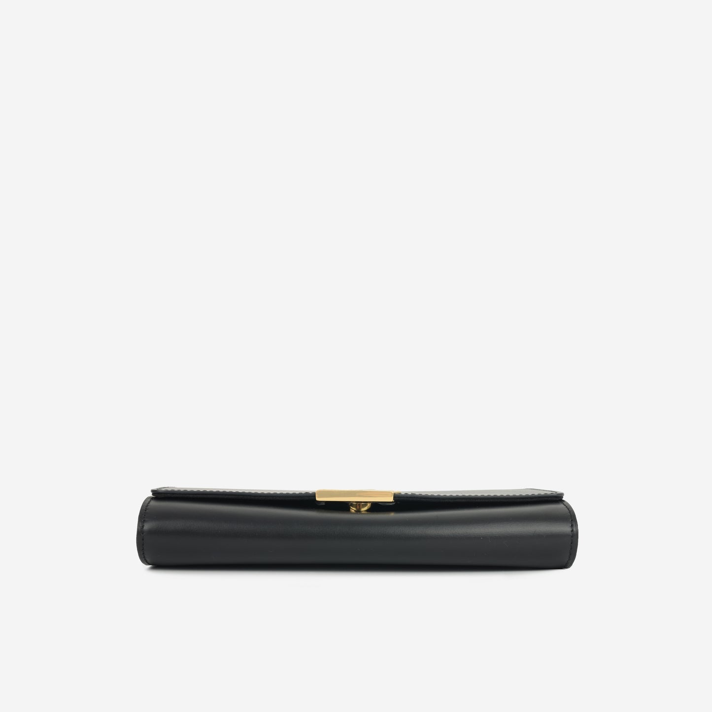 Louis Vuitton Louis Vuitton - Chain Louise Clutch - Black Calfskin GHW