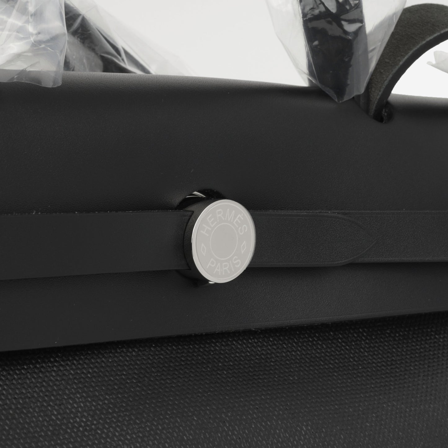 Hermès Herbag 31 - Black Berline Toile | Palladium Hardware